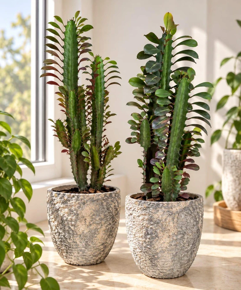 Euphorbia trigona 'Rubra' – Pryšec trojhranný