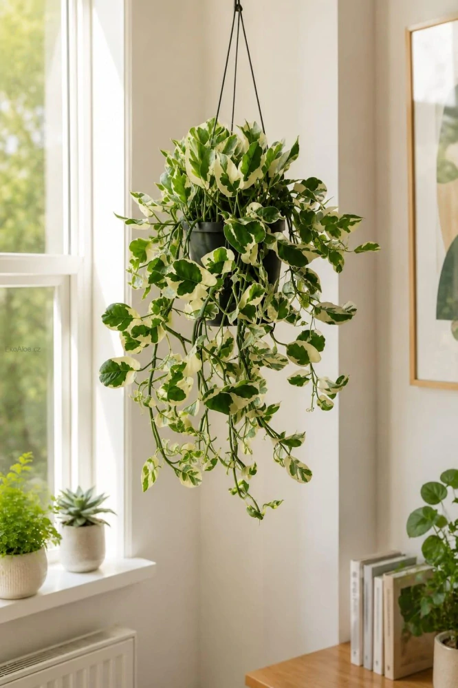 Epipremnum aureum N Joy v závěsu