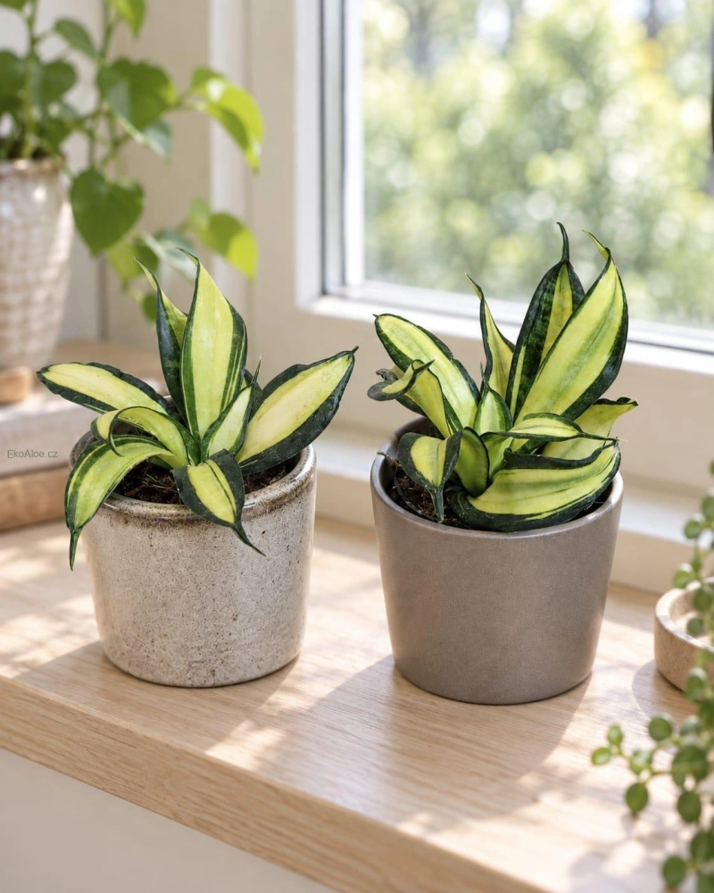 Sansevieria trifasciata Hahnii Galaxy curly