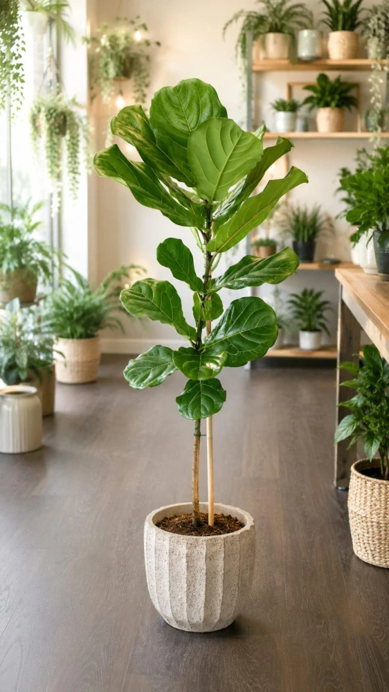 Ficus Lyrata na stonku XL
