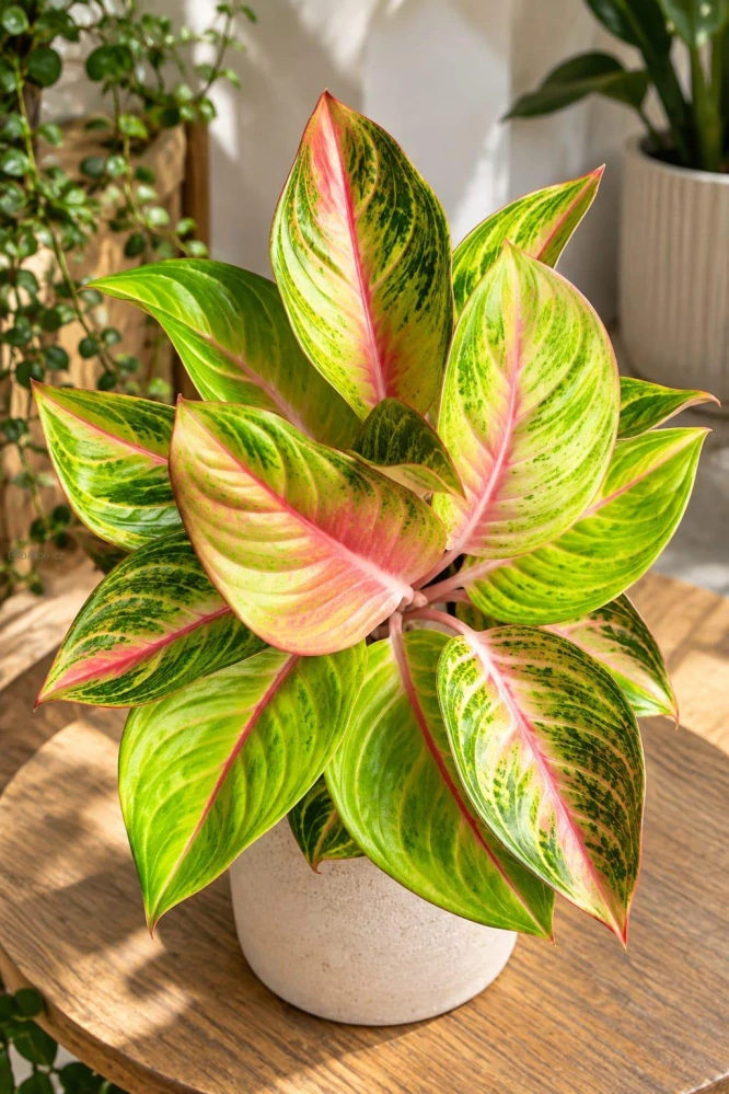 Aglaonema Iguana red