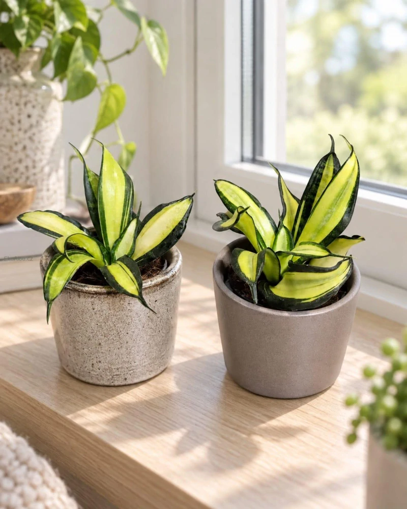 Sansevieria trifasciata Hahnii Galaxy curly