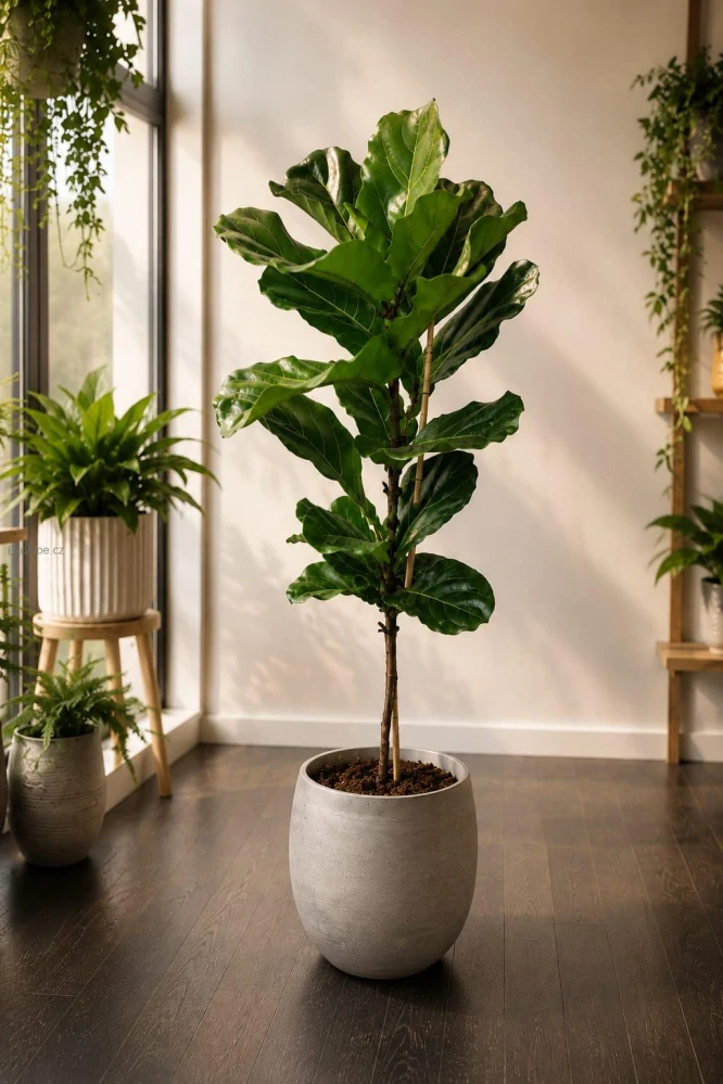 Ficus Lyrata na stonku XL