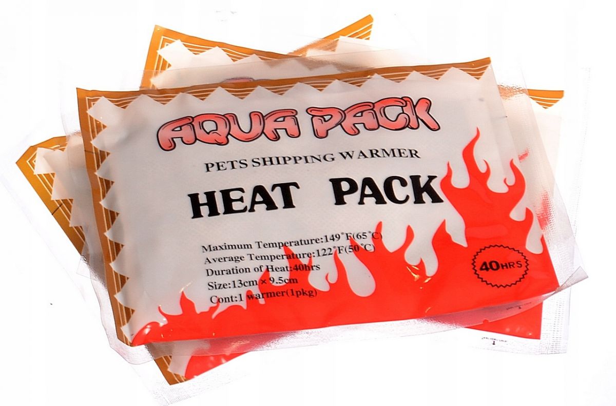 Topný sáček  pro přepravu živých zvířat a květin 40h Heatpack