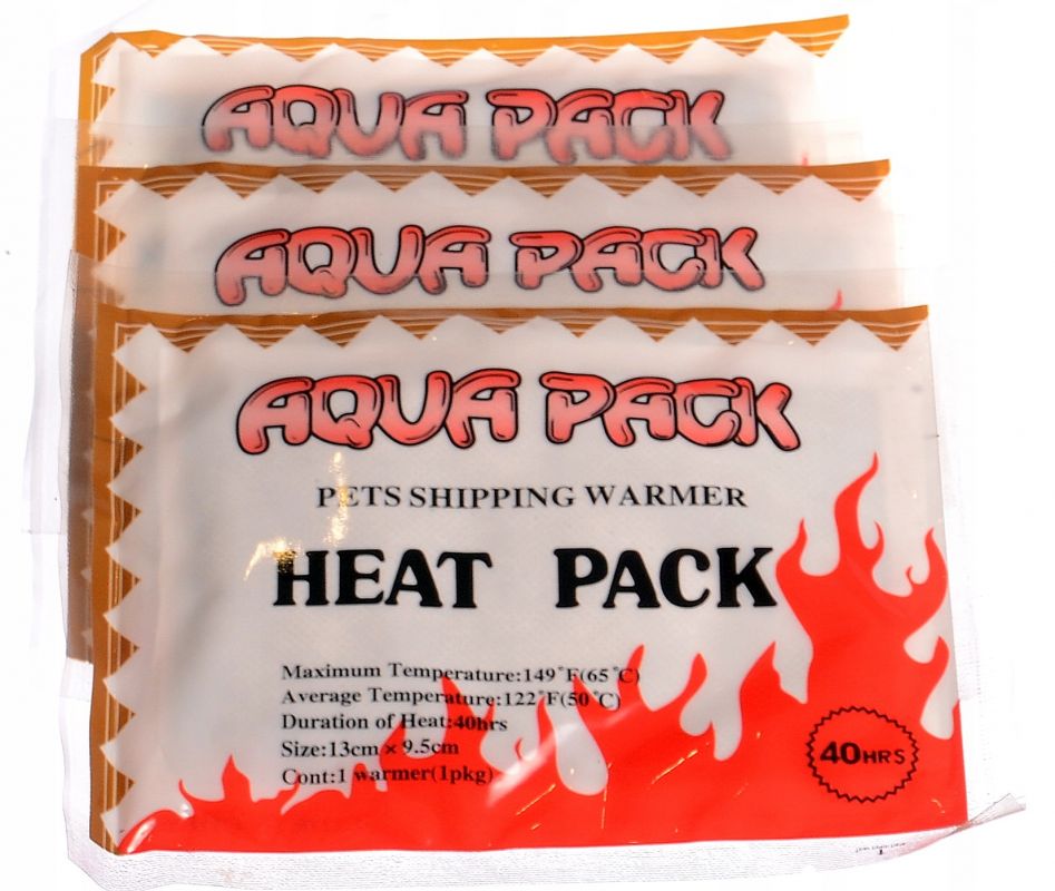 Topný sáček  pro přepravu živých zvířat a květin 40h Heatpack