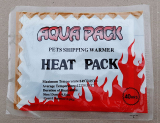 Topný sáček pro přepravu živých zvířat a květin 40h Heatpack