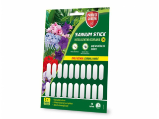 Sanium stick Insekticidní tyčinky 2v1 s hnojivým účinkem pro pokojové rostliny