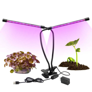 2 ramena led osvětlení s klipsem a s časovačem 40W