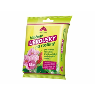 Ubrousky na rostliny vlhčené 15ks 